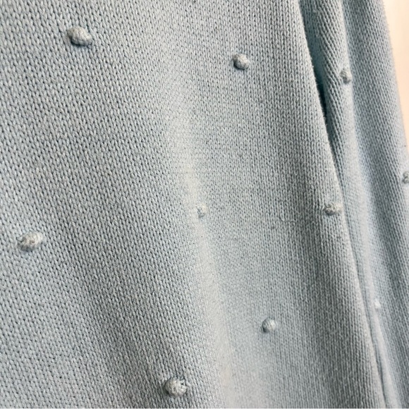 Loft blue Pom Pom sweater size xl - Picture 6 of 6